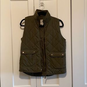 Army green vest